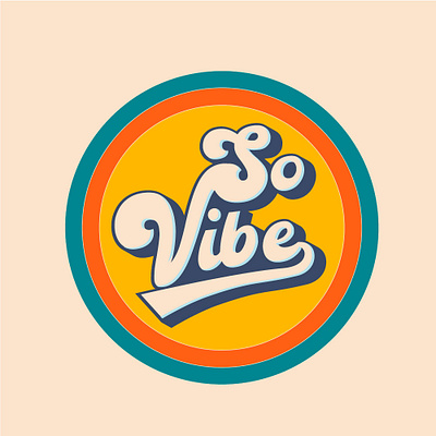 Vintage round logo