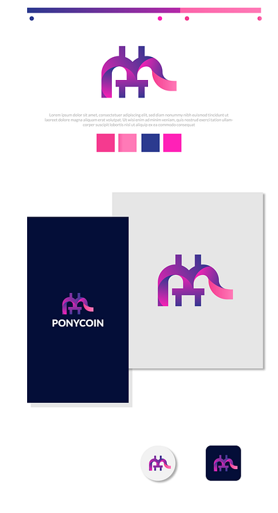 Ponycoin logo, Pony logo, M pony logo by Muhammad Shahdat Hossain on ...