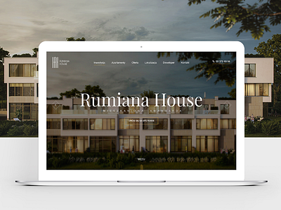 Rumiana House design graphic design ui uiux ux www