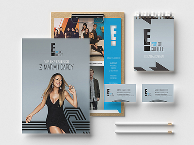 E! design graphic design