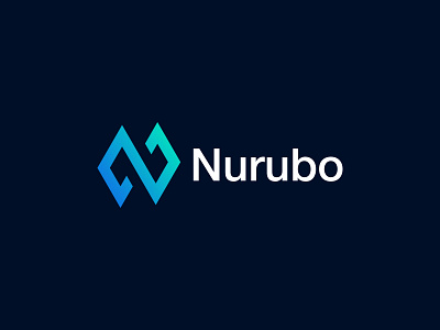 Nurubo Logo design best logo best logo design clean logo clean logo design latest logo latest logo design logo design logo mark modern logo new logo new logo design simple logo design