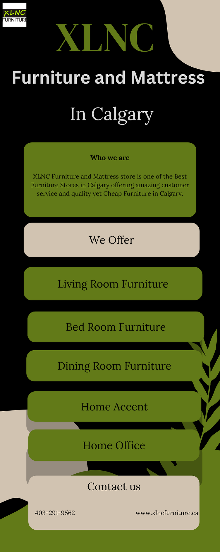 Best Furniture Stores Calgary by XLNC Furniture on Dribbble