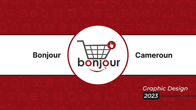2023 - Bonjour Cameroun branding graphic design illustration logo typography