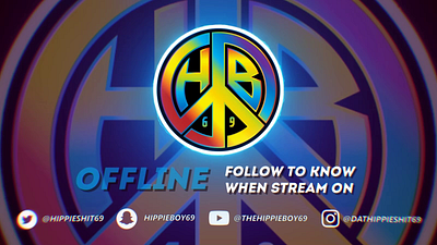 offline screen 2d art branding design fiverr graphic design illustration logo stream streaming twitch ui vector