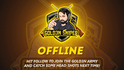 offline screen 2d art branding design fiverr graphic design illustration logo stream streaming twitch ui vector