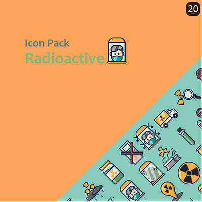 Radioactive animation avatar avatar icons basic design branding design icon illustration logo radioactive ui vector