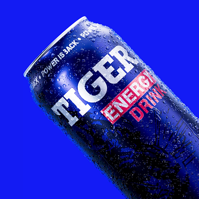 The Mag Wrap — 3D Tiger Can 3d 3d animation animation art direction c4d can energy drink motion graphics