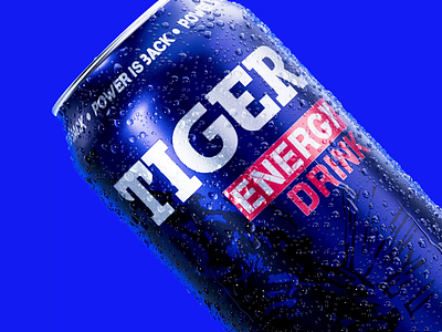 The Mag Wrap — 3D Tiger Can 3d 3d animation animation art direction c4d can energy drink motion graphics