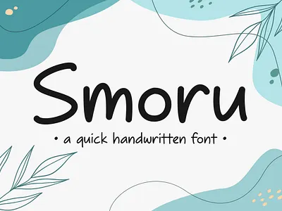 Smoru ai branding creative design font fonts graphic design handlettering lettering logo logotype text type typeface typography ui