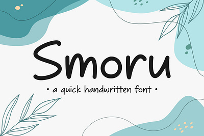 Smoru ai branding creative design font fonts graphic design handlettering lettering logo logotype text type typeface typography ui