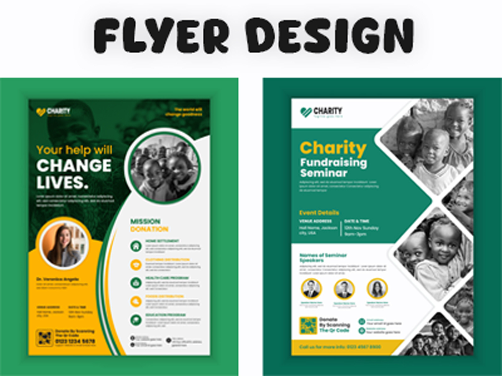 Charity Donation Fundraising Flyer design template charity campaign charity flyer charity graphic charity poster charity promotion charity template donation design donation flyer donation poster event design event flyer event template fundraiser poster fundraising art fundraising graphic fundraising template graphic design nonprofit design nonprofit flyer ui