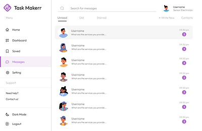 Web Message Box by Bano S. on Dribbble
