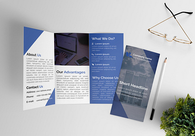 Corporate Brochure Design branding brochure design graphic design illustrator