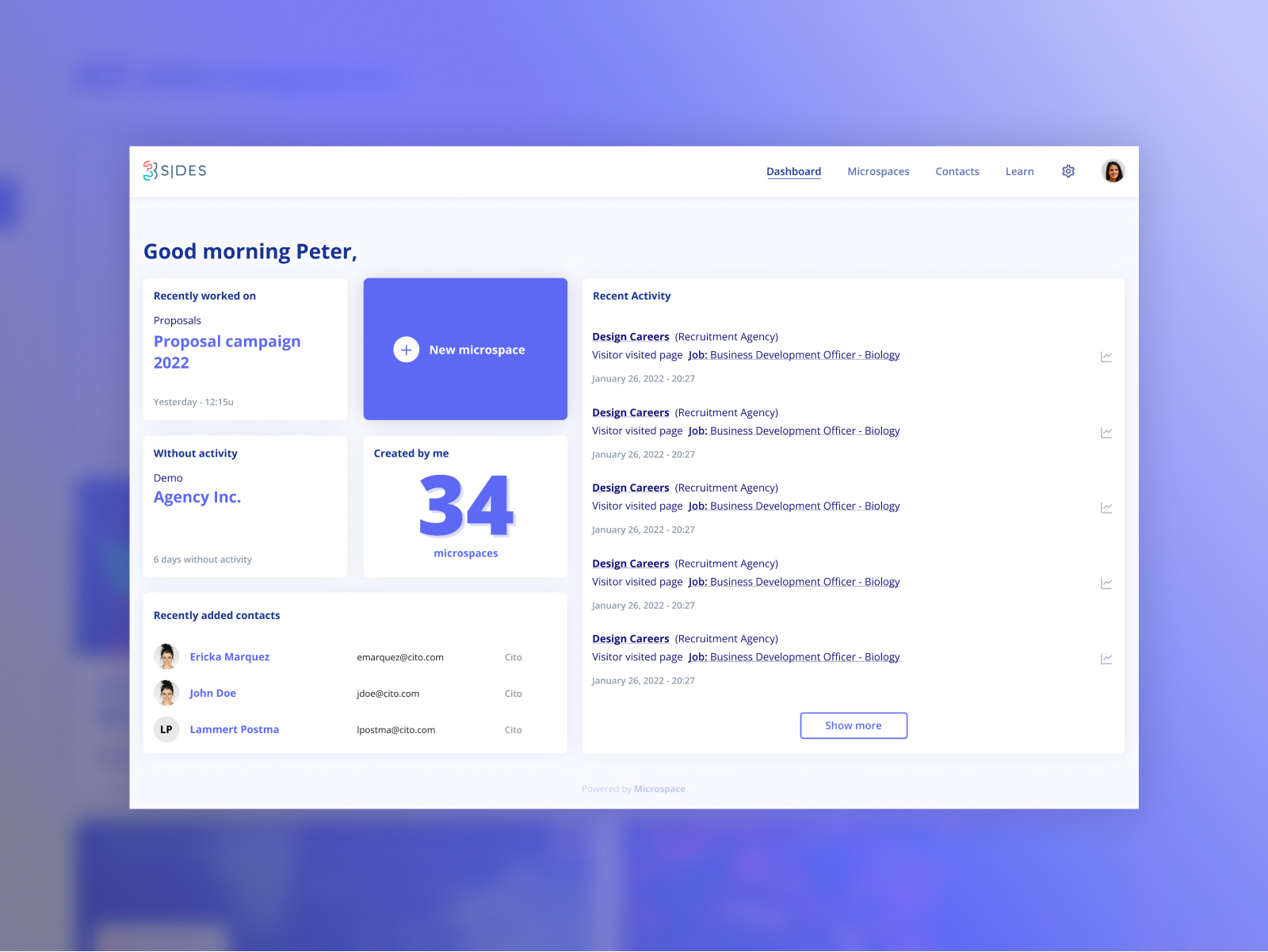 Example of Web Design