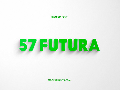 Free 57 Futura Vintage Font 57 futura font free free font futura