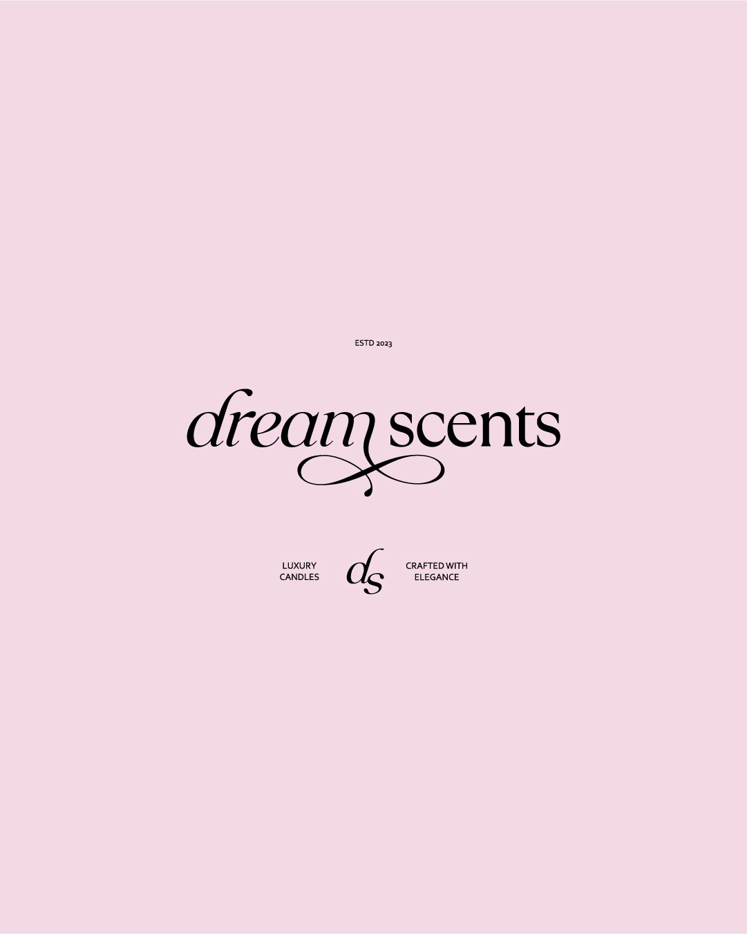 Dream Scents - Luxury Candles Branding branding candles design graphic design logo logodesign luxury luxurybranding minimal monogram premium wordmark