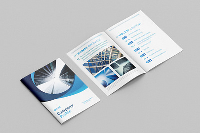 Creative Business Company Profile Brochure Layout Template brochure company profile creative layout marketing modern print ready unique