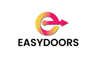 E Logo | Easy Doors Logo colorful e modern logo e logo e logo 2024 e logo icon 2023 e new logo logo modern small e letter logo small letter e logo unicke e logo icon vector e logo