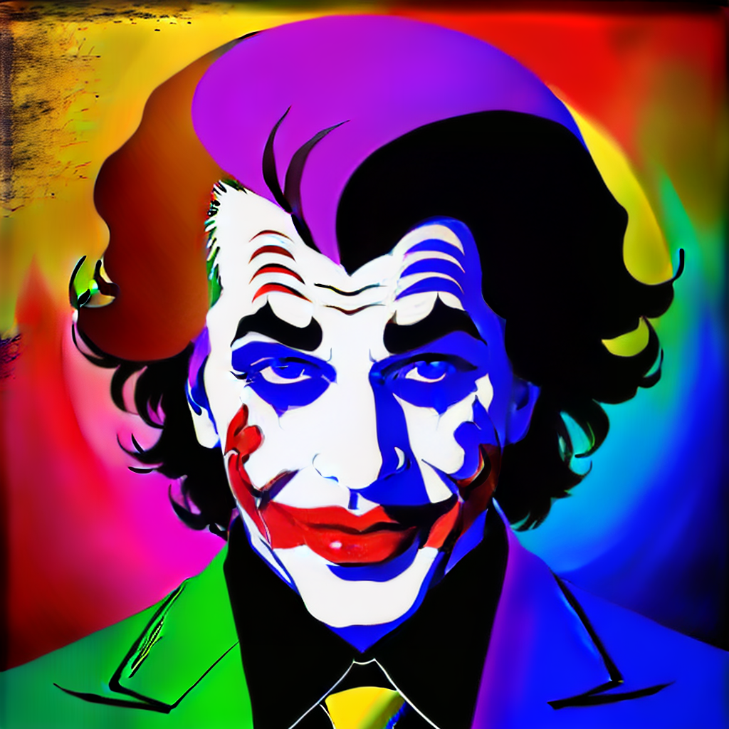 Colorful Joker by Cecily Chen on Dribbble