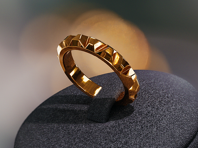 Ring Realistic Render 3d blender jewelry modeling photorealism realistic render