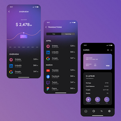 Financial App Design-UIDesignz app branding dashboard design graphic design illustration logo mobile app design ui ux