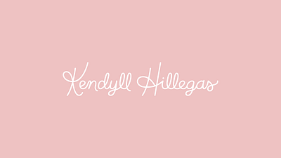 Logo Design for Kendyll Hillegas branding design graphic design illustrator logo logo logotype