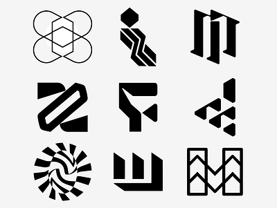 LOGO - MAY - 2023 branding d design f h i icon identity illustration logo m marks o symbol ui vector w x z