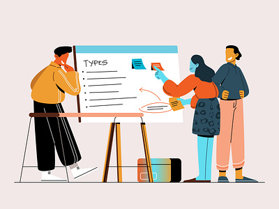 What types of training videos can be created? flat illustration illustration illustration art infographic illustration teamwork vector illustration