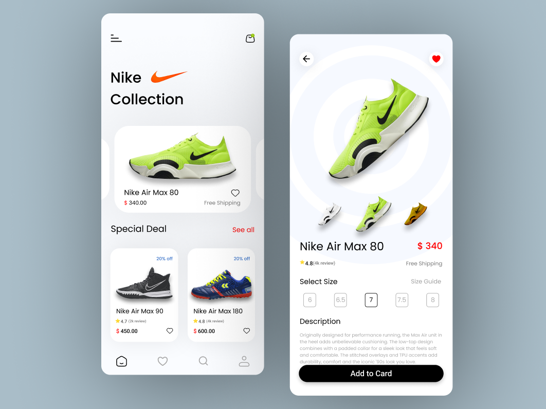 Nike Brand Collection by Anantha Sri on Dribbble