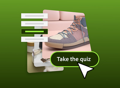 Substance Quiz Demand Imagery design graphic design layout