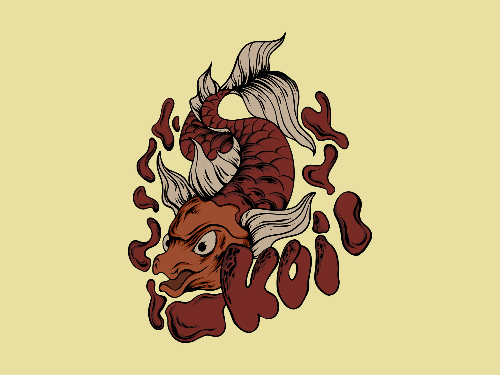 Koi By 995dsgn On Dribbble