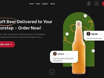 Sleek and User-Friendly Commerce Web Design for Seamless Online motion graphics ui