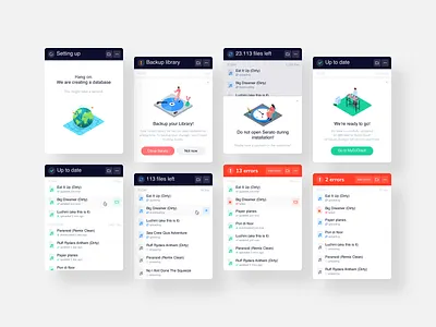 My DJ Cloud - Sync your music app design illustration ui ux