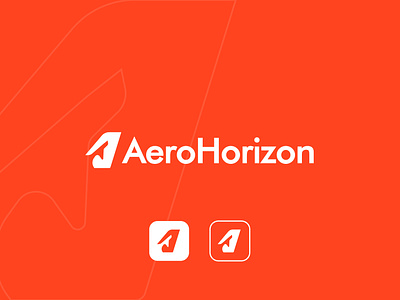 Airplane, Plane , Logo Design, Aero Horizon, Airplane company aeroplane airpalne logo airplane app logo business logo company logo horizon logo design miniamlist logo