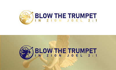 Blow the trumpet logo app branding design graphic design illustration logo typography ui ux vector