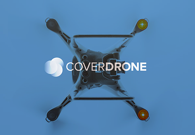 Coverdrone logo online responsive typography web