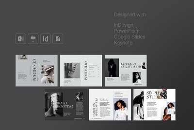 Designer Portfolio Presentation #5 app branding design graphic design illustration logo typography ui ux vector