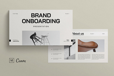 Brand Onboarding Template #1 app branding design graphic design illustration logo typography ui ux vector