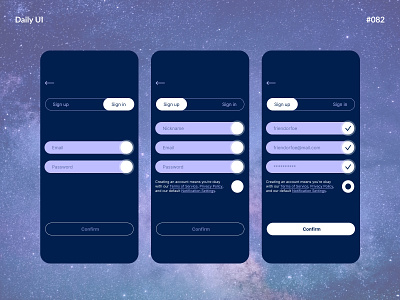 Form — Daily UI #082 app challenge daily daily ui daily ui 082 dailyui dailyui 082 dailyui082 form mobile ui ux