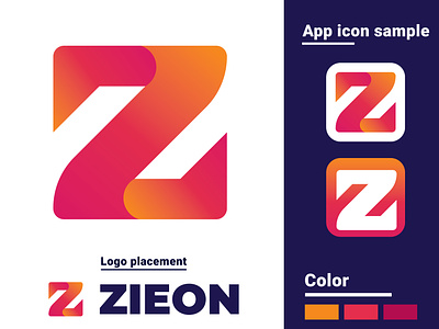 Modern Z latter logo template brand identity branding creative logo design graphic design logo vector z latter z logo