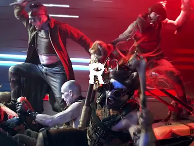 Rogue Films online responsive typography web