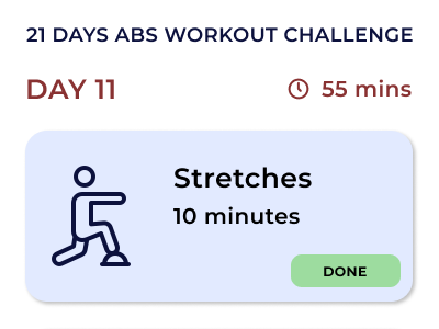 Daily UI, Day 62 - Workout of the day 100daychallenge 100daysofui dailyui dailyuichallenge dailyuiday62 day62 design ui uichallenge workoutoftheday