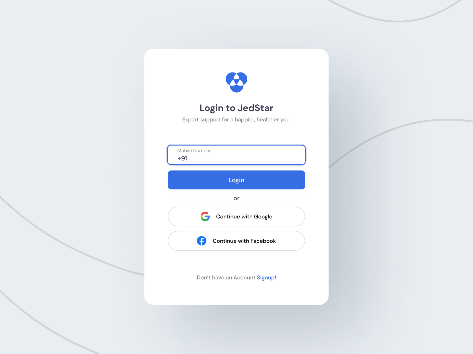 Login UI calendar crm education erp filter form login medical mental mobile app payment product design schedule signup social media summary task management ui uiux webapp