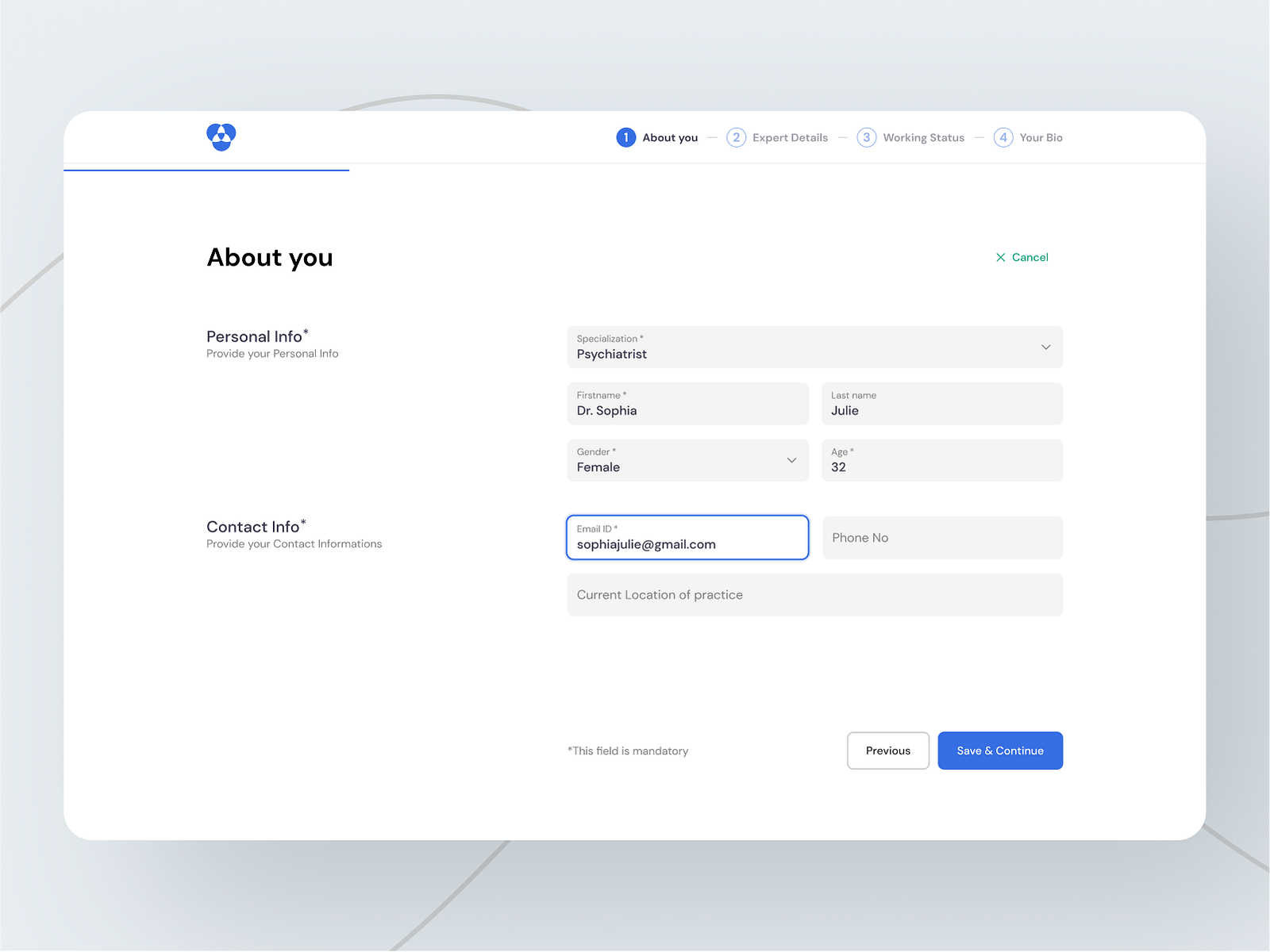 Form UI by Shamnad on Dribbble
