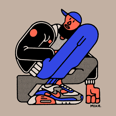 Airmax airmax character design graphic design illustration nike