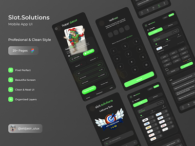 Slot.Solutions App app design ui web website