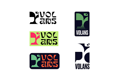 Logos for "Volans" foundation branding design eco foundation graphic graphic design illustration logo social media campaigns squirrel