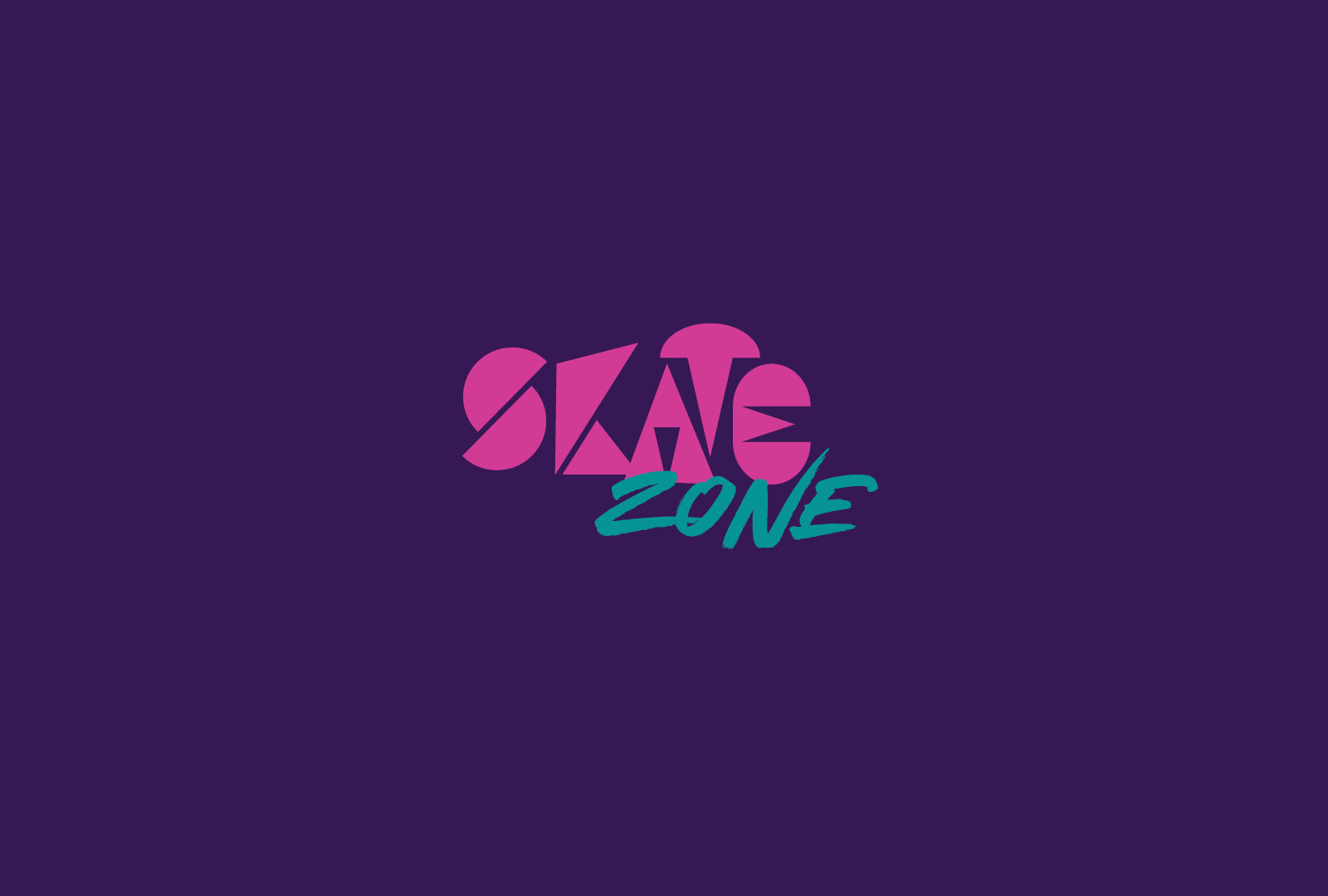 Skate Zone Branding, Package & Environmental Design by Heather Sticka