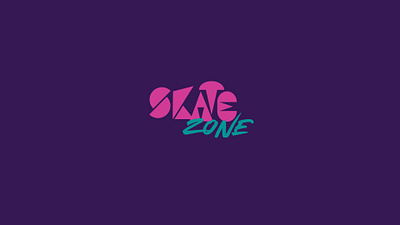 Skate Zone: Branding, Package & Environmental Design 90s branding environmental design graphic design logo memphis style packaging