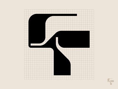 36 Days of type: 4 alien curvy futurist geometric glyph grid icon logo modernism symbol type typography wavy